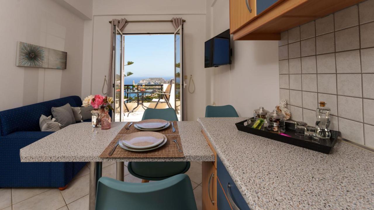 Fnk Apartments With Sea View Agia Pelagia  Esterno foto