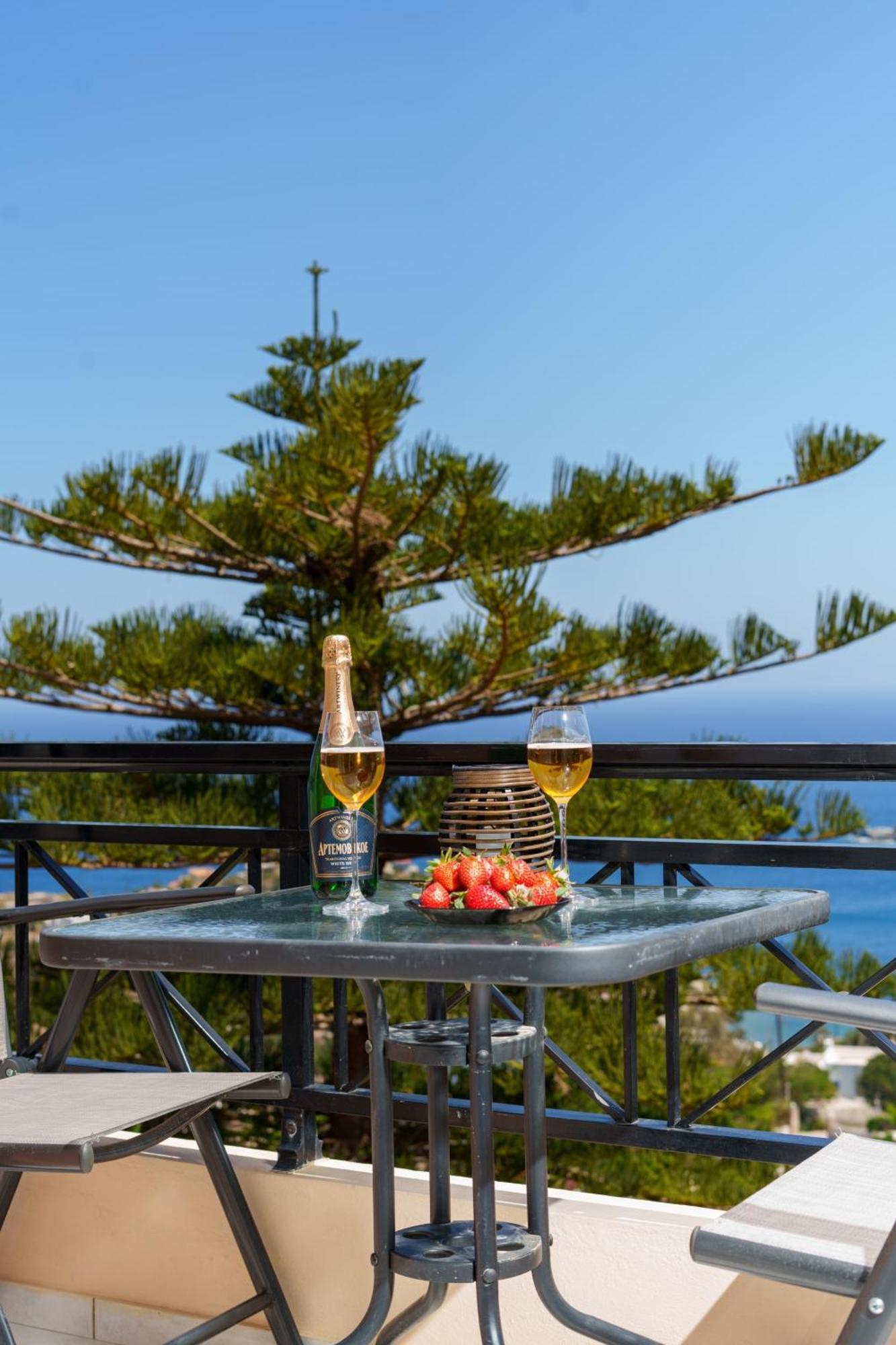 Fnk Apartments With Sea View Agia Pelagia  Esterno foto