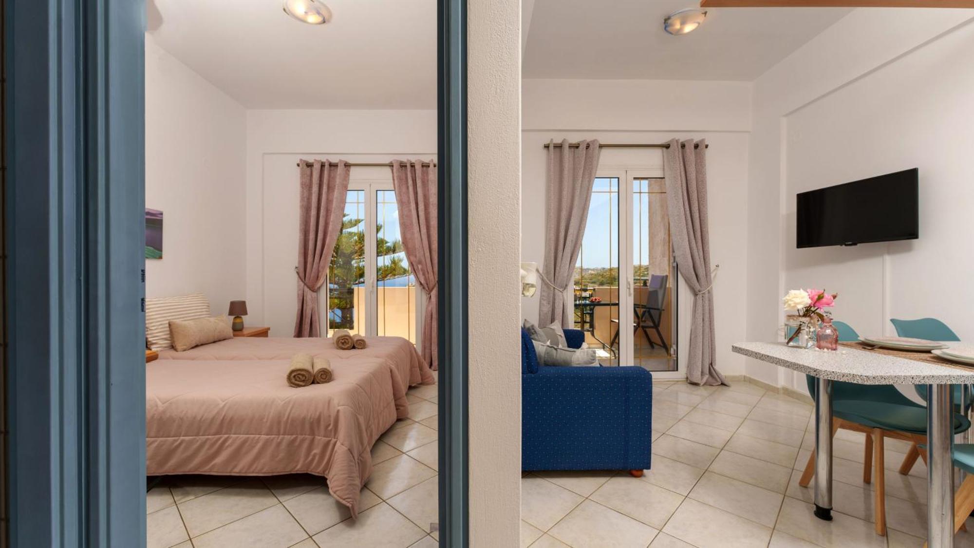 Fnk Apartments With Sea View Agia Pelagia  Esterno foto