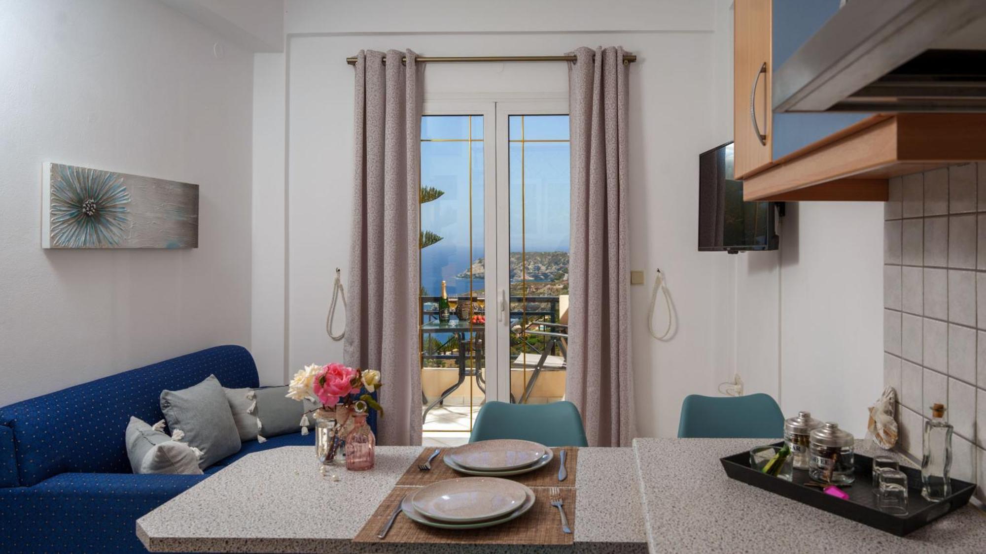 Fnk Apartments With Sea View Agia Pelagia  Esterno foto